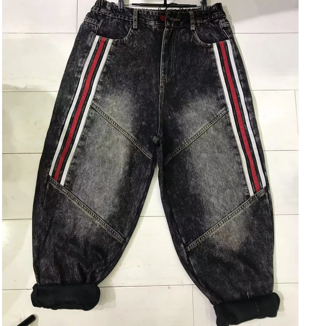 冬季老爹裤好看又时尚