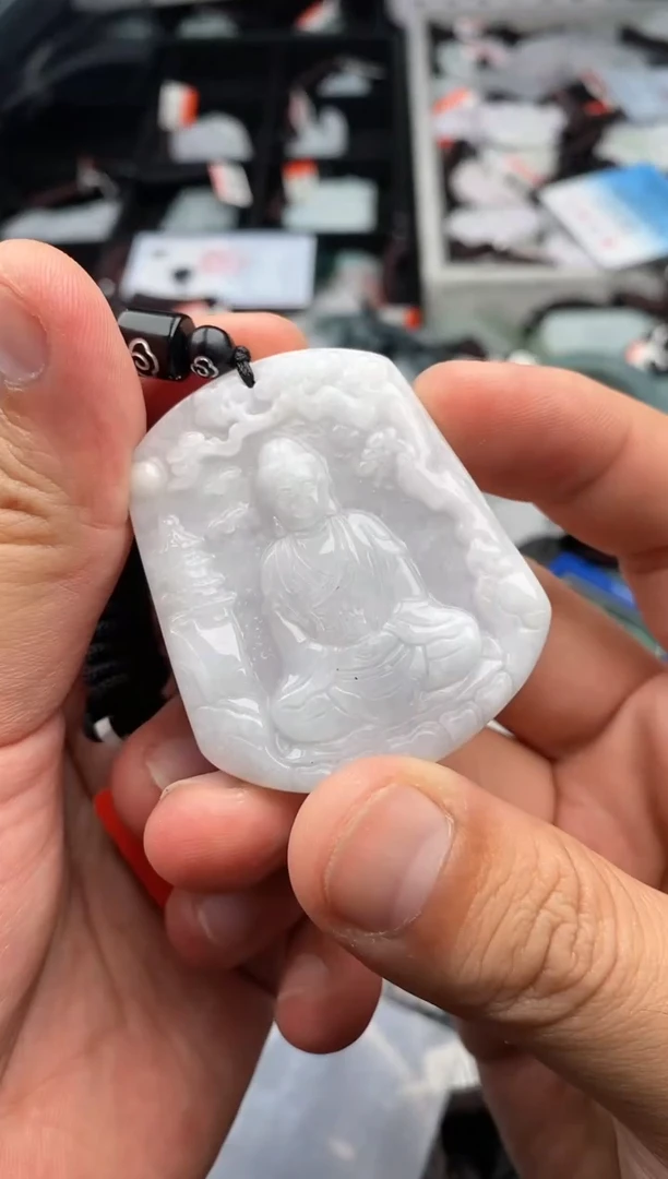 【闪购商品】翡翠颈饰未镶嵌天然翡翠 一物一图