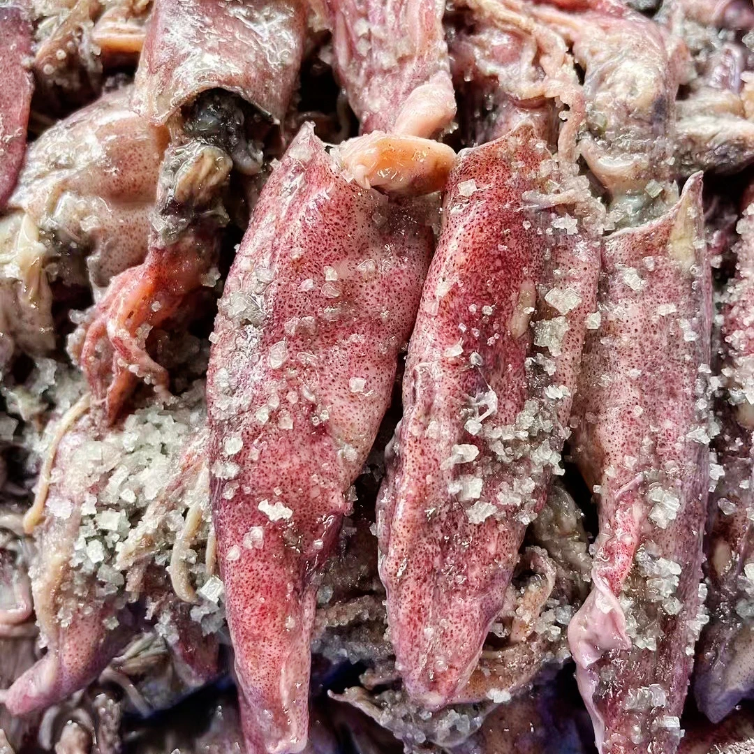 咸鱿鱼咸尼阿解 现捕现腌就船咸鱿鱼汕尾海丰陆丰潮汕特产 2斤/罐