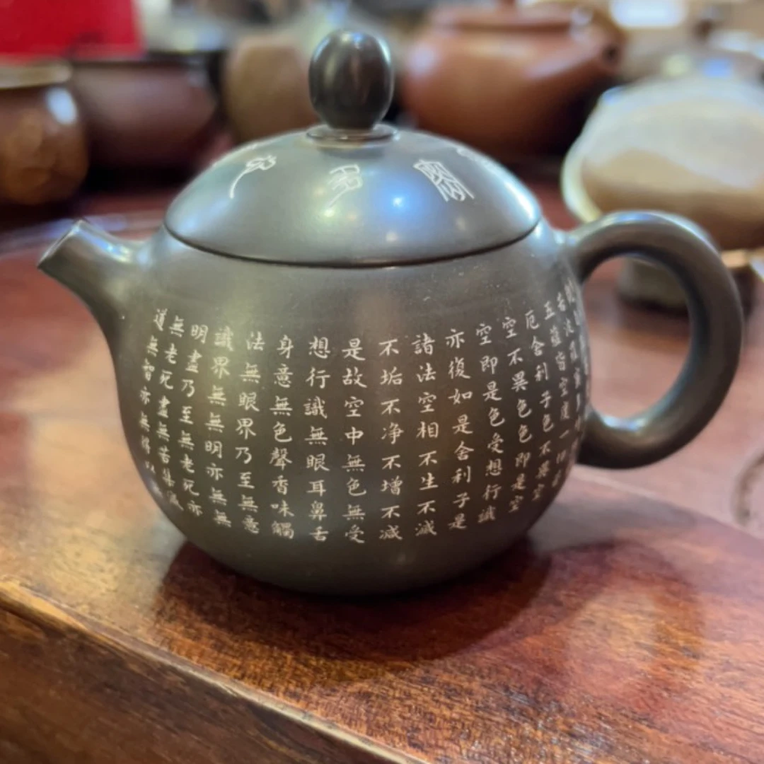 坭兴陶陶瓷茶具精美彩绘茶壶小品壶全手工纯手工细腻