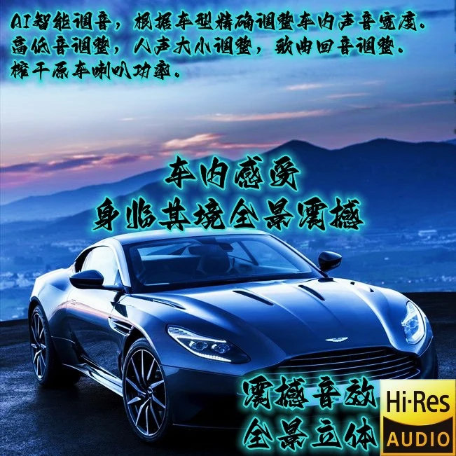 私人车型调音订制【车载调音盒子】即插即用 发烧人声  DJ 可订制