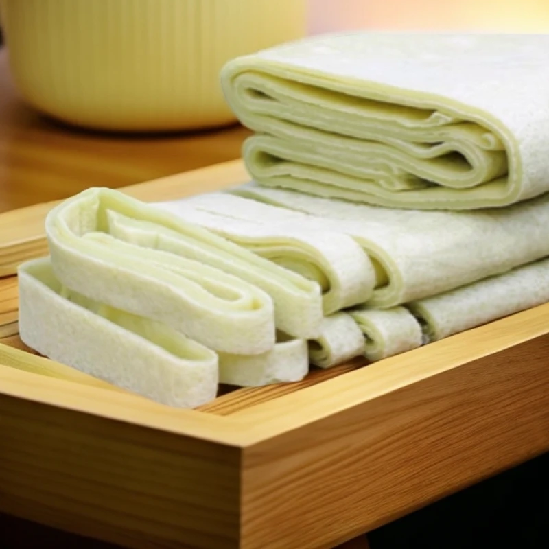 湖北土特产湿皮子绿豆皮农家现做豆丝特色小吃