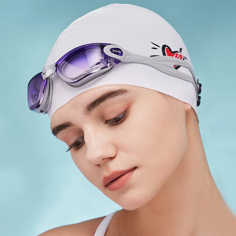 Zoke/洲克【眼镜蛇】大框防水防雾高清泳镜专业防雾泳镜男女通用