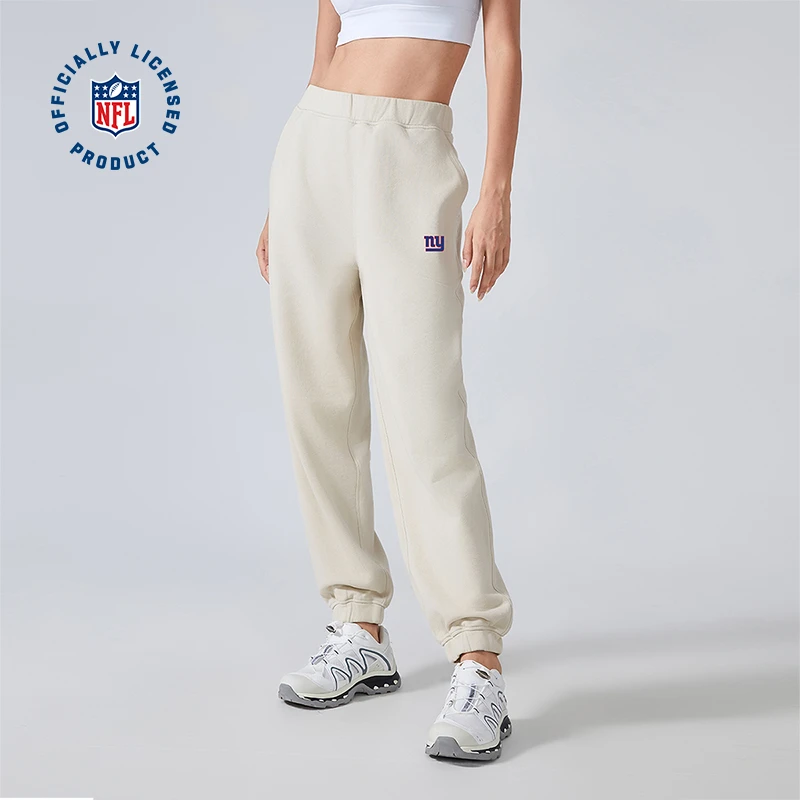 NFL【NY】超级碗纽约巨人球队秋冬季女士纯棉运动裤美式卫裤