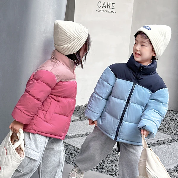 儿童秋冬面包服男女童外套冬装新款宝宝童装加厚保暖亲子装中大童