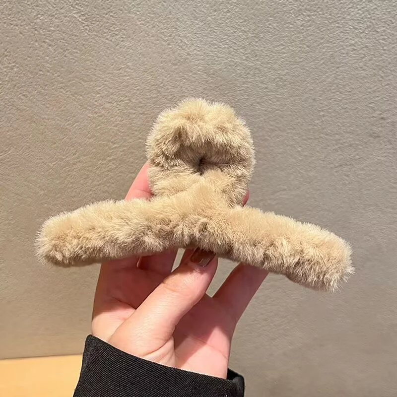毛绒鲨鱼发夹