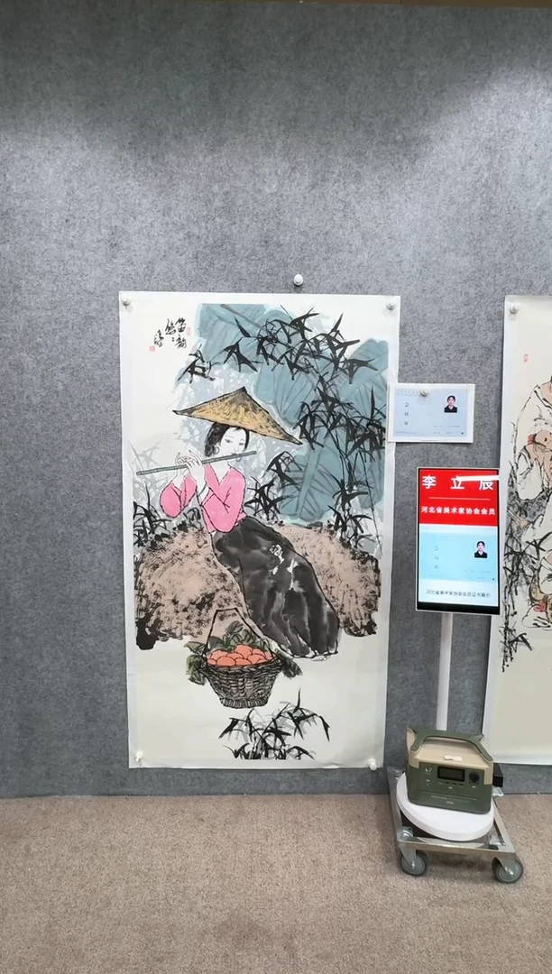 【闪购商品】绘画pmw省美协李立辰国画作品8