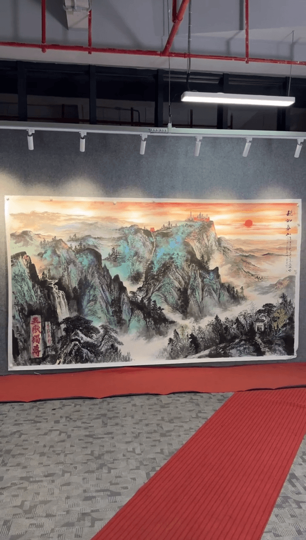 【闪购商品】绘画pmw省美协秦峰国画作品33