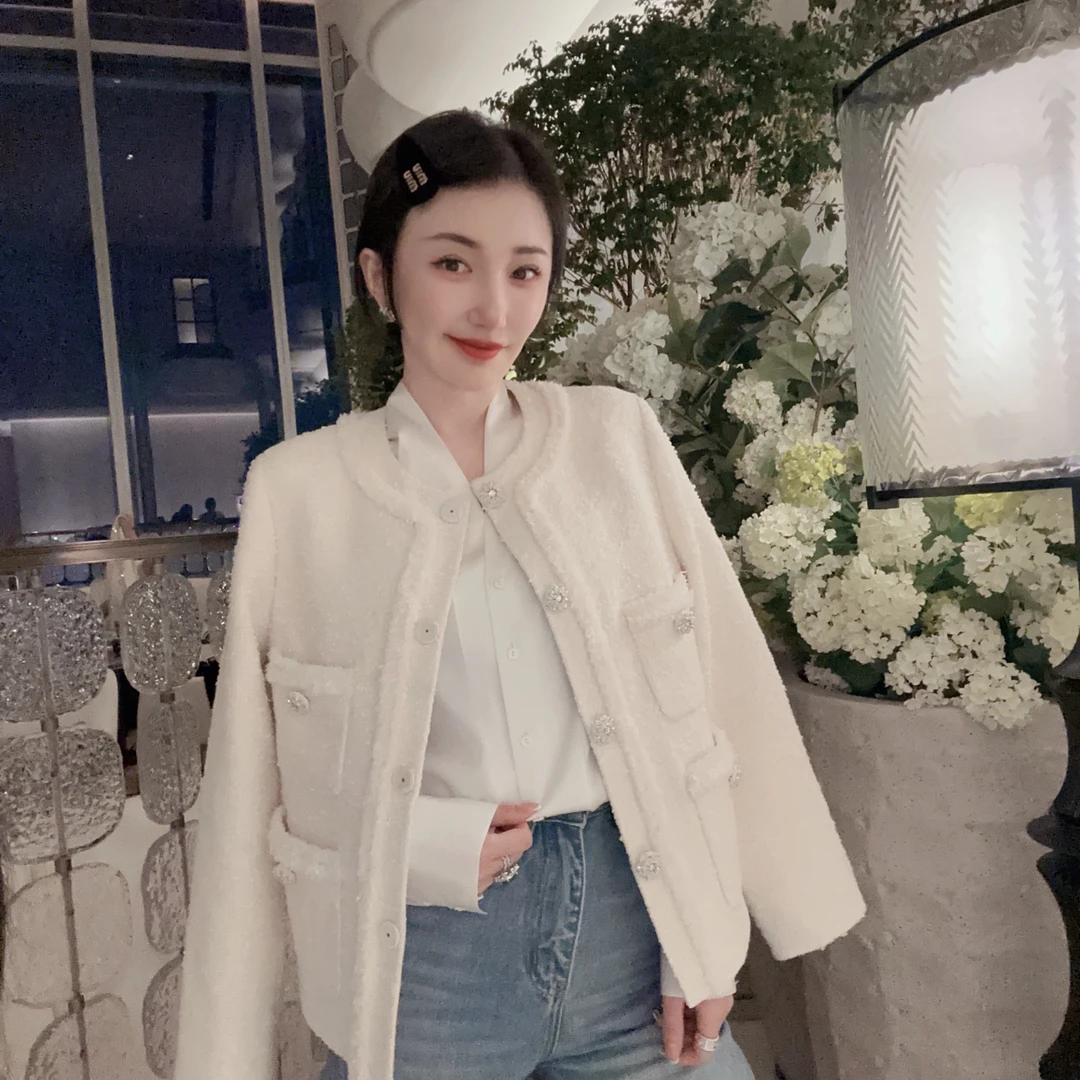 Betty Bairn【LIUHAHA 精选】LINDON粗花呢-杜乐丽羊毛外套BW6162