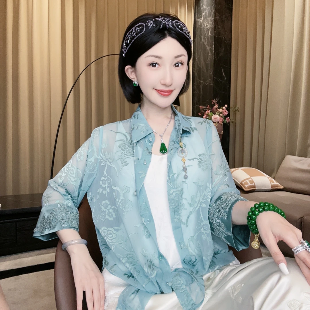 Betty Bairn【花缇】新中式国风上衣24B-BW1980