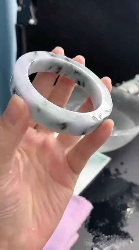 【闪购商品】定制翡翠手镯未镶嵌1003-55-57