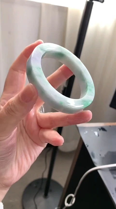 【闪购商品】定制翡翠手镯未镶嵌545  57-60
