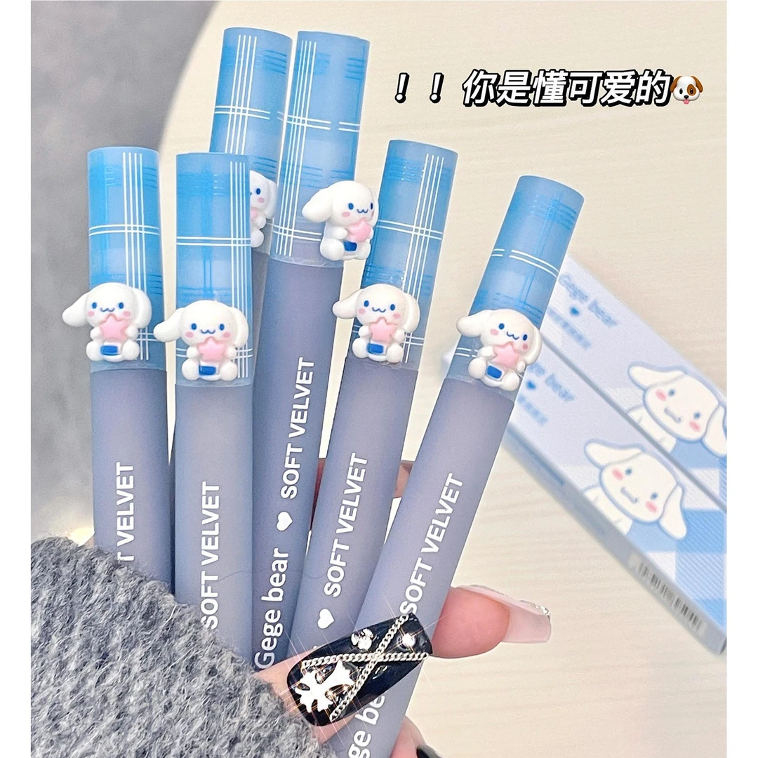 李佳琪推荐】Gegebear萌宠绵密雾感唇泥雾面哑光丝绒显色持久防水