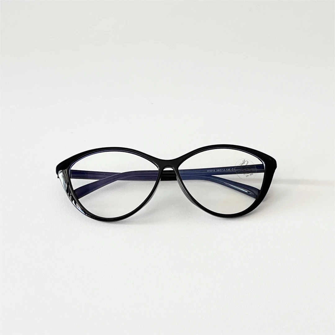 猫眼时尚韩系百搭超轻TR近视镜复古文艺眼镜框简约ins