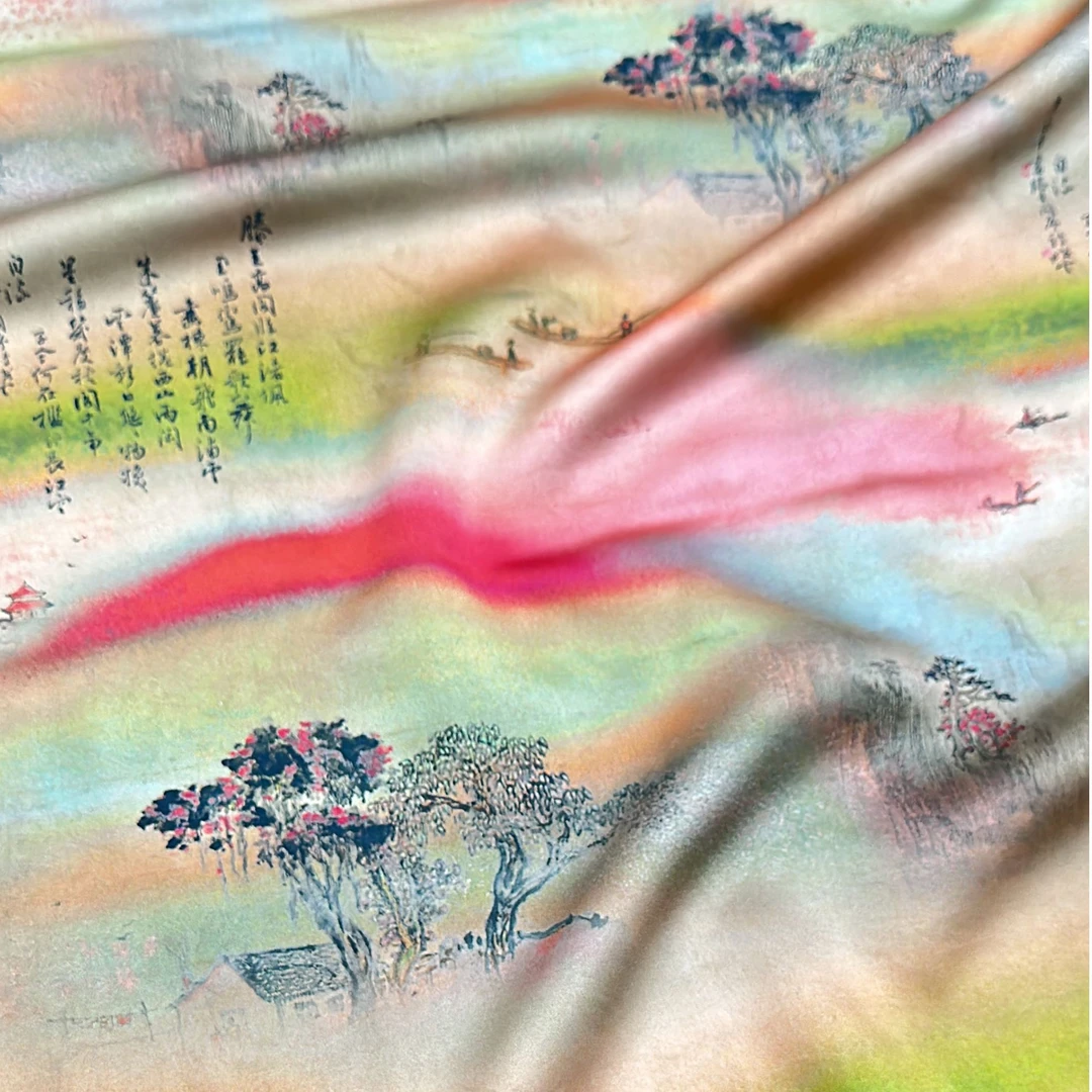 香云纱 桑蚕丝重缎 窄幅(此商品为定制产品 慎拍)