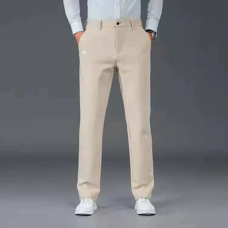 新款EG高尔夫服装男士裤子高尔夫球裤男装加厚保暖秋冬长裤高弹力