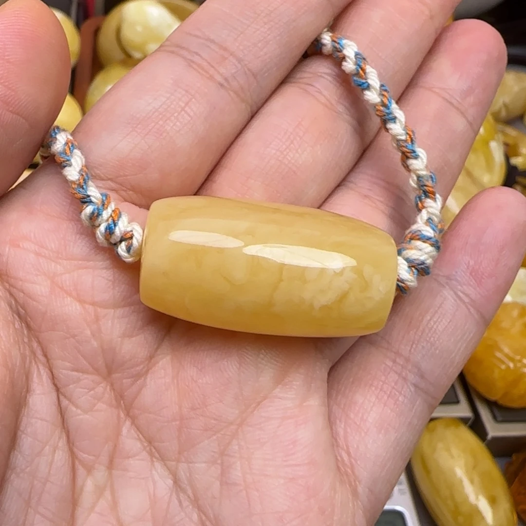 蜜蜡颈饰未镶嵌天然蜜蜡