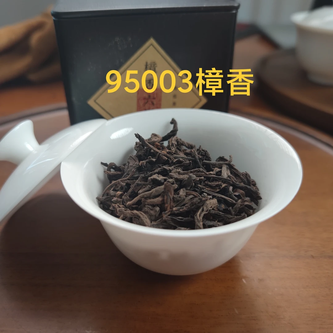 100g 95003陈香樟香 1995年六堡茶散茶
