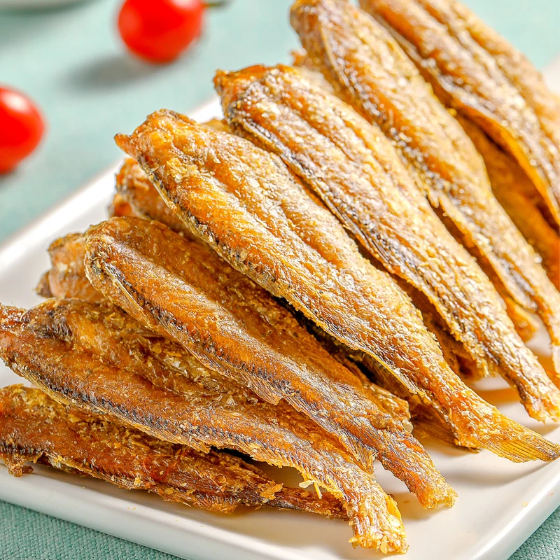 香酥小黄鱼干黄花鱼酥脆即食小鱼干孕妇零食小吃休闲食品黄鱼优选