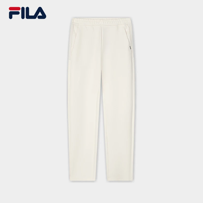 Fila/斐乐女子春季【时尚休闲舒适直筒裤】针织运动长裤F11W414604F