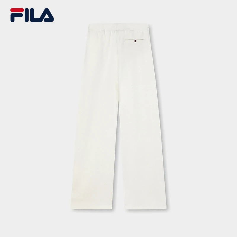 Fila/斐乐女冬季新款【时尚休闲百搭】阔腿直筒针织长裤F11W341604F