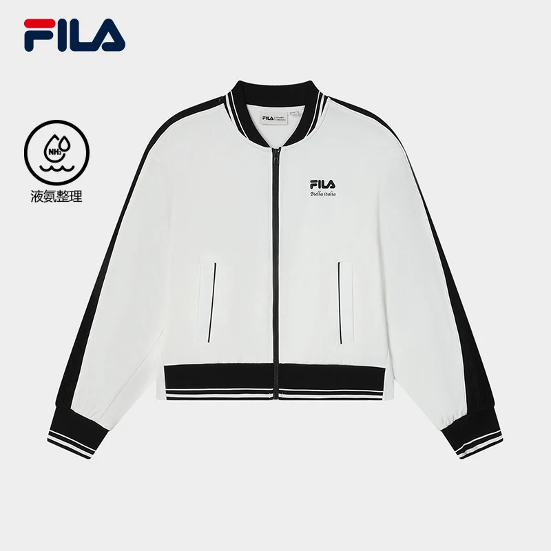 Fila/斐乐女长袖运动休闲百搭春夏秋宽松舒适长袖外套F11W428501F
