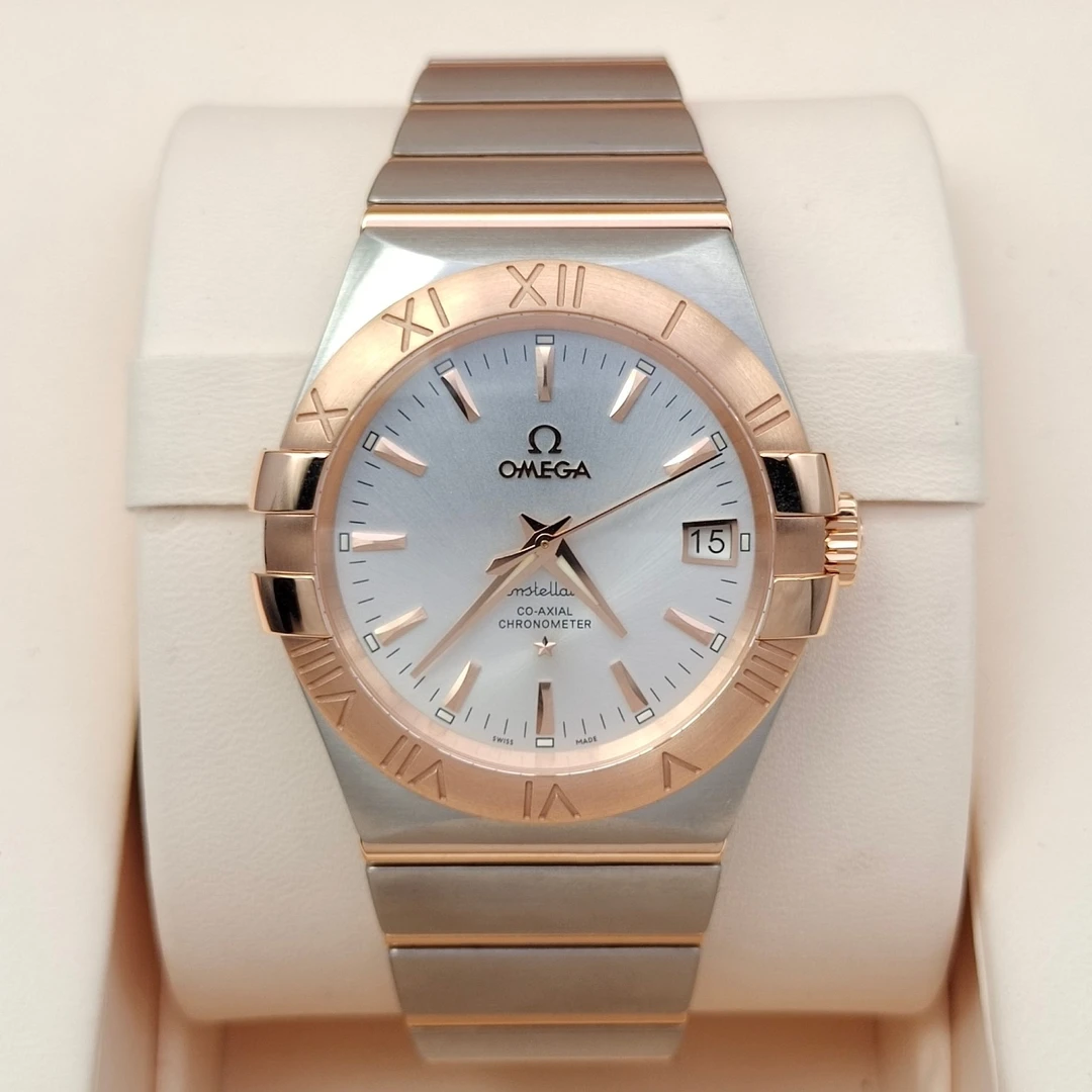 全新未使用 Omega/欧米茄 星座公价51000自动机械欧米茄星座