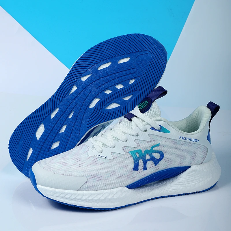 总【PASHAIBOY红董专属】新款时尚百搭爆米花高弹专业跑步减震鞋