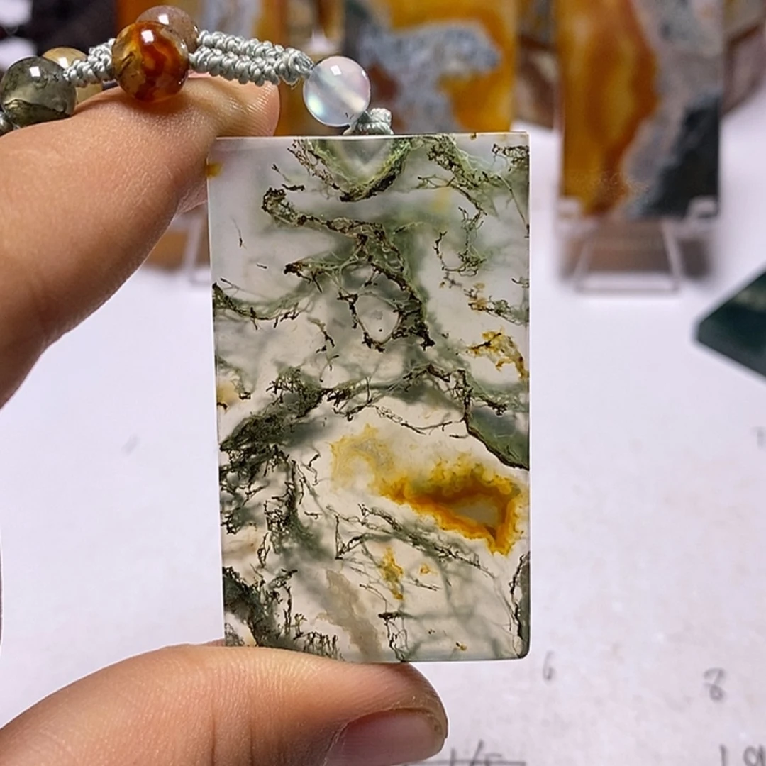 【闪购商品】玛瑙/玉髓吊坠(不含链)未镶嵌小*肝