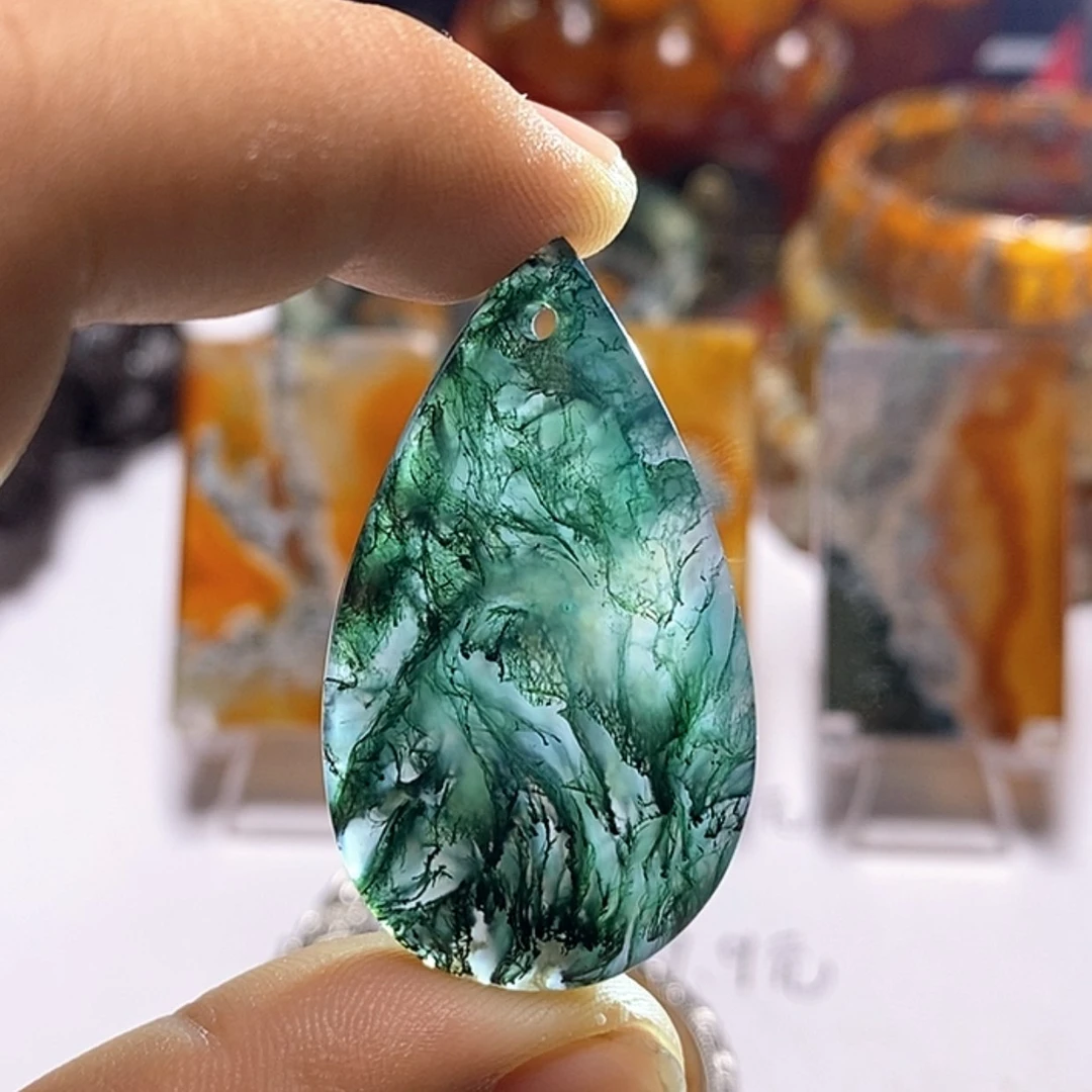 【闪购商品】玛瑙/玉髓吊坠(不含链)未镶嵌