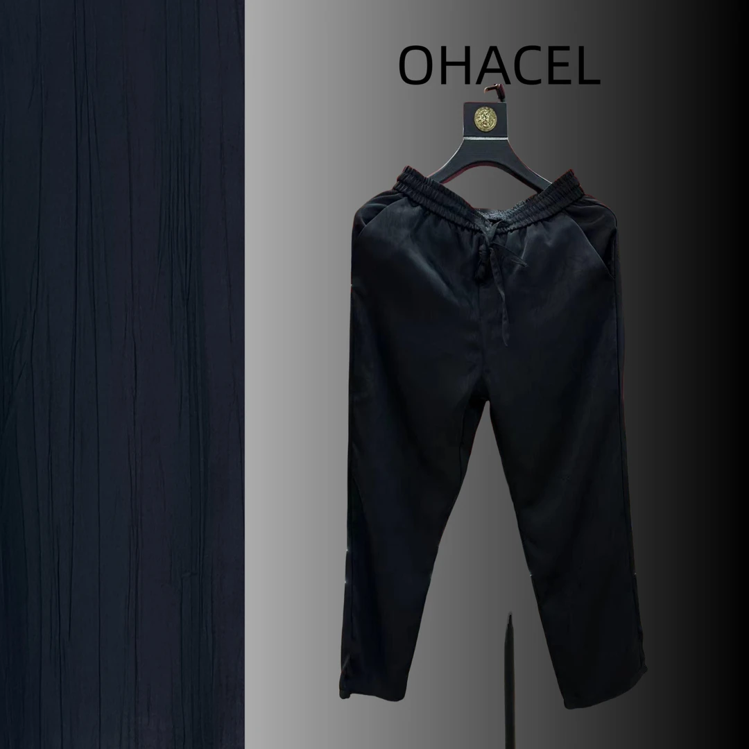 新款男士裤子休闲裤直筒百搭夏季薄款商务休闲裤