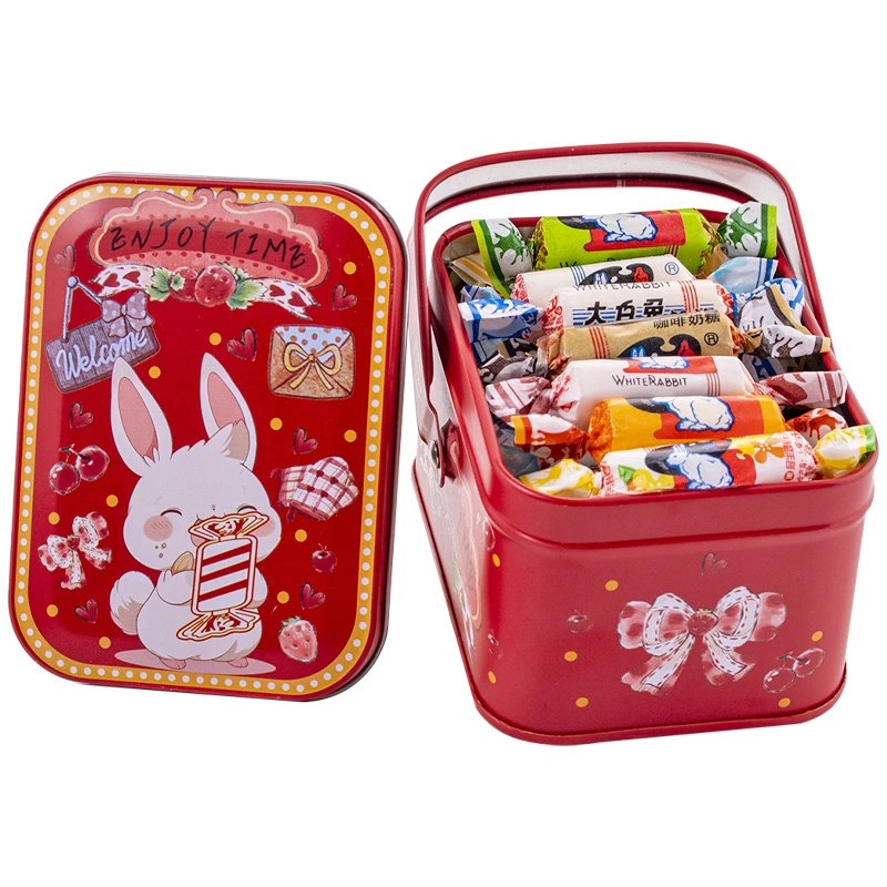 大白兔sweet time糖果铁听精美礼盒童年经典回忆BL