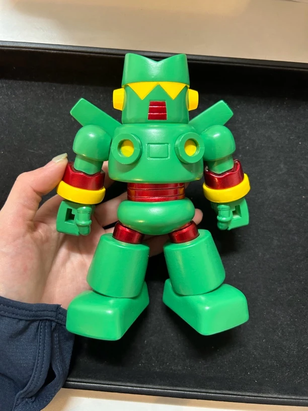 康达姆机器人 眼镜会亮 家居装饰摆件礼物