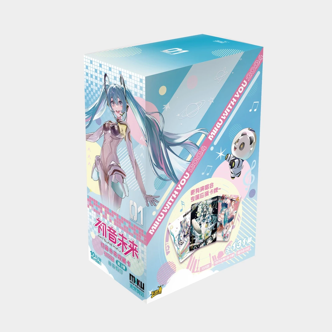 卡游【初音未来】初见包第3弹/未来绘影立牌/镭射票/相片卡收藏盲盒