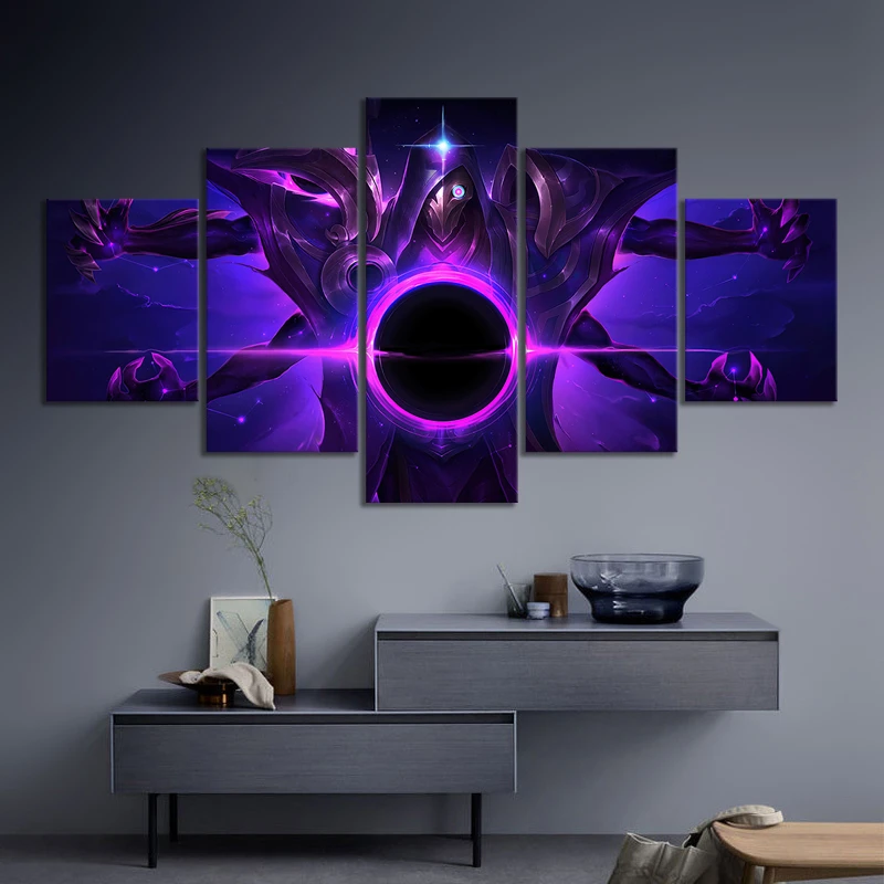 LOL戏命师烬装饰画卧室客厅沙发背景画英雄联盟海报电竞房装饰画