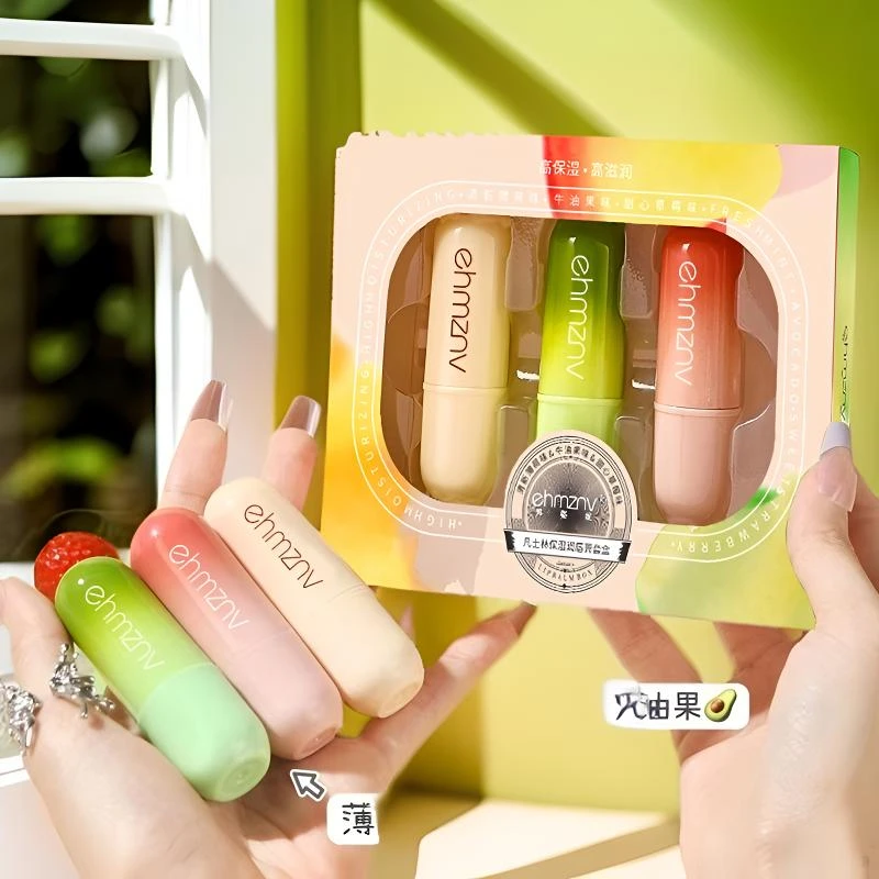 凡士林润唇膏补水保湿滋润护唇膏水果味无色唇膜唇部护理修护水润