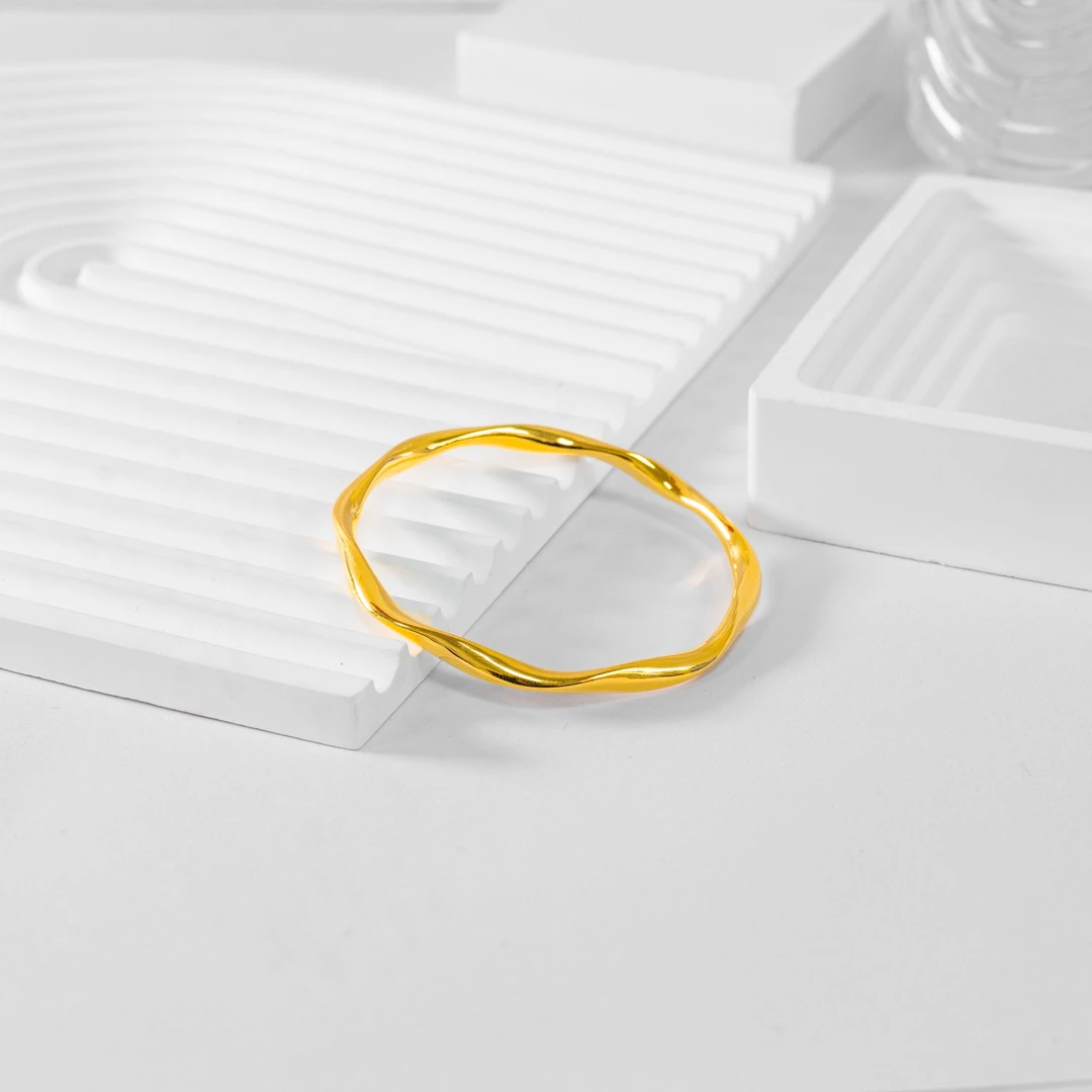 足银手镯 莫比乌斯手镯