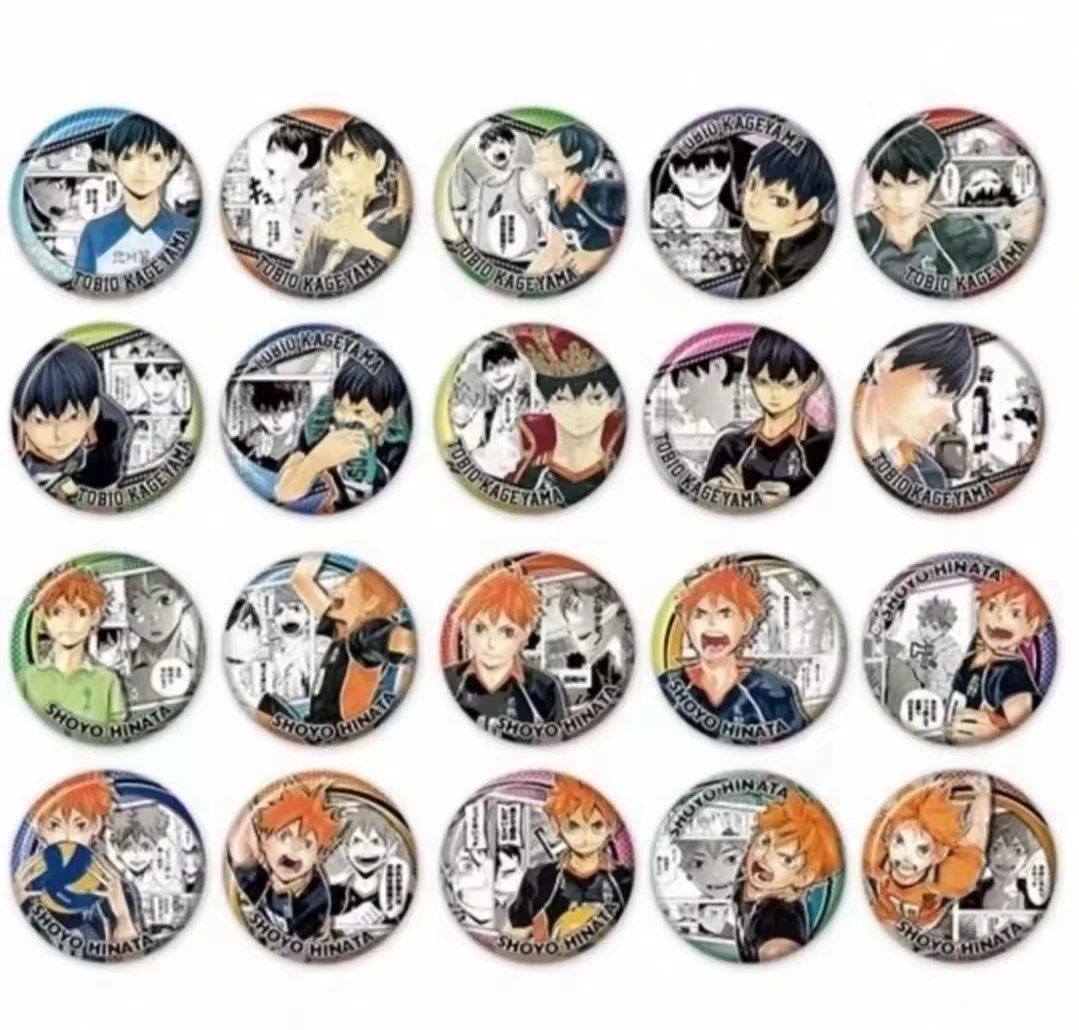 《红豆尼》【排球少年】 日向 影山 个人池 原画吧唧徽章  代拆