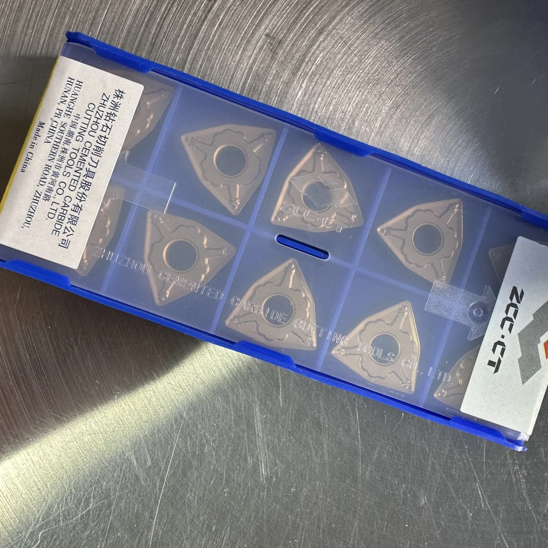 株洲钻石YB6315桃型WNMG080408数控车刀片（钢用）高品质