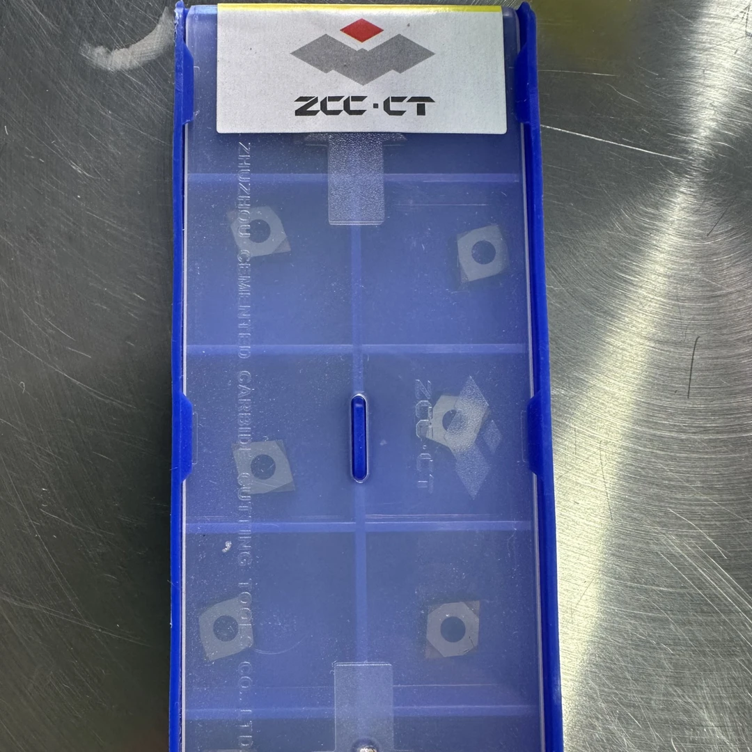 株洲钻石YBG205不锈钢专用CCMT060204数控车刀片