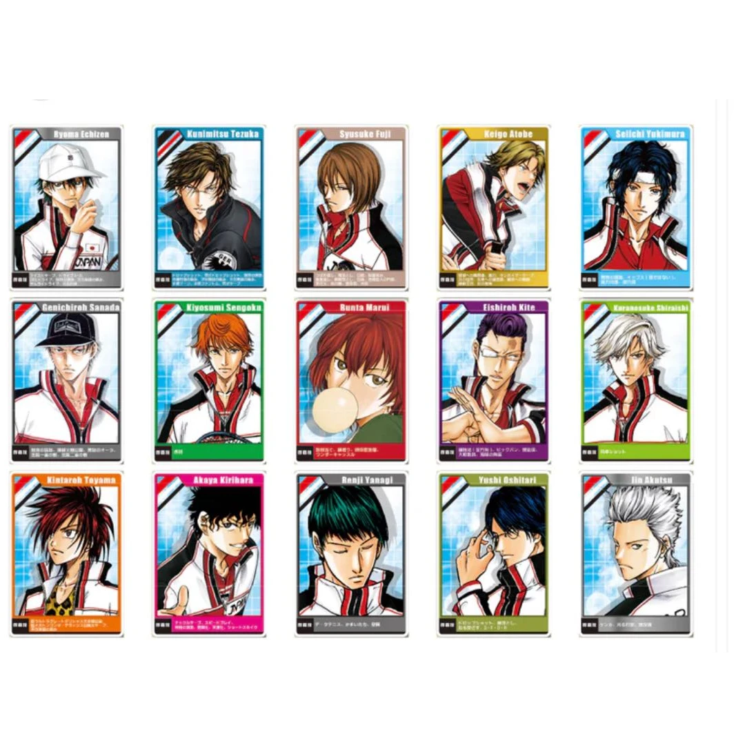 网球王子亚克力数据卡【代拆】