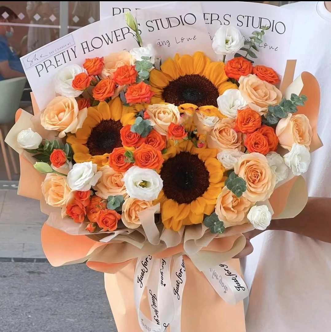 【鲜花小时达】向日葵花束生日爱情鲜花花束全国鲜花配送小时达