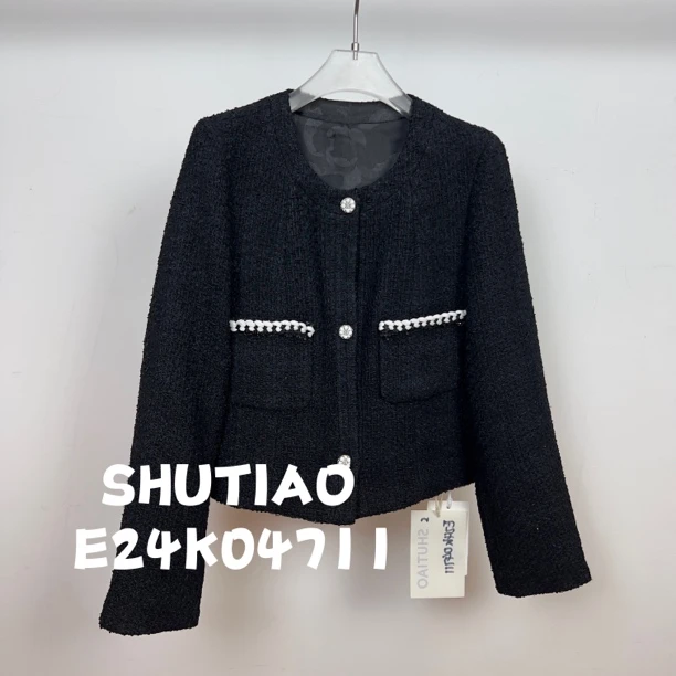 【SHUTIAO】2024秋冬：新款小众设计款外套E24K04711
