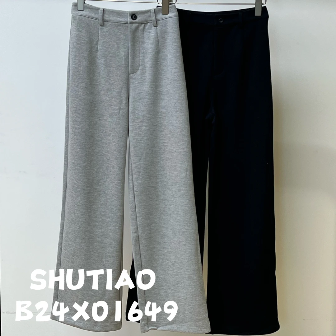 【SHUTIAO】2024秋冬：新款小众设计款裤子B24X01649