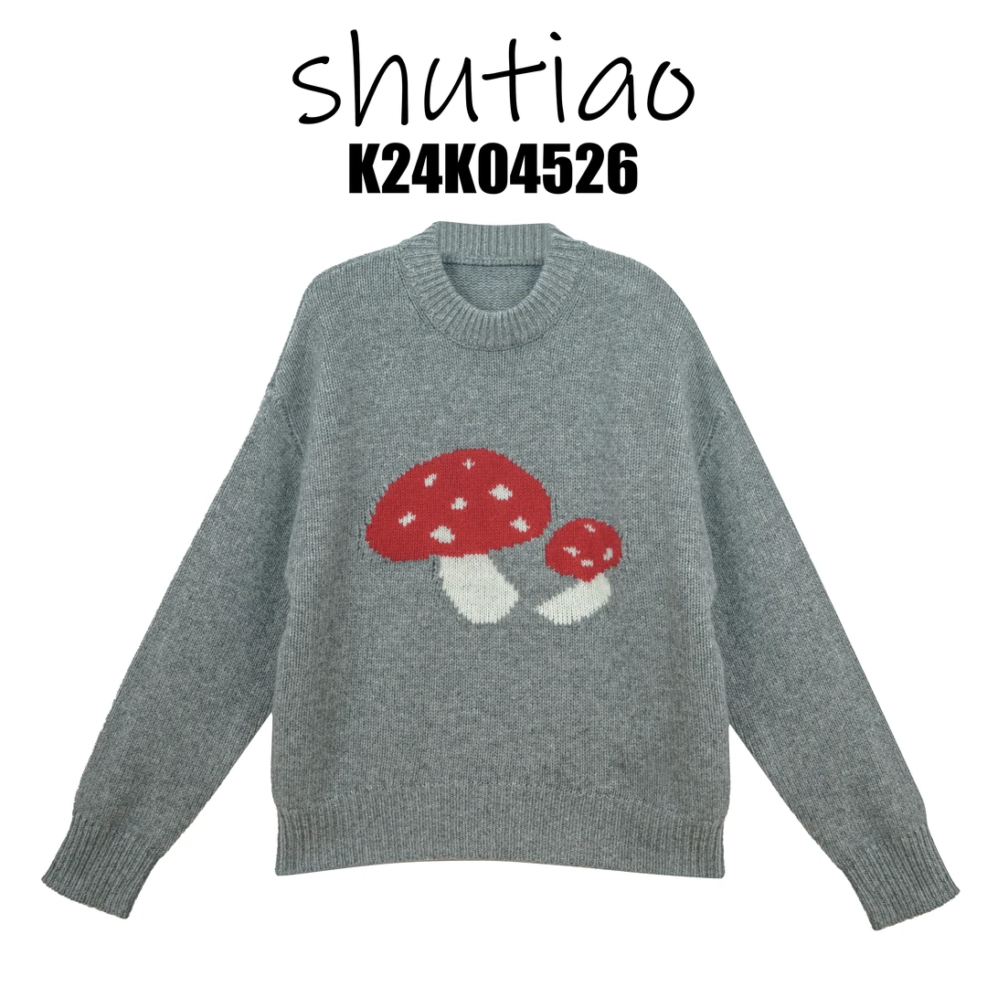 【SHUTIAO】2024秋冬：新款小众设计款毛衣K24K04526