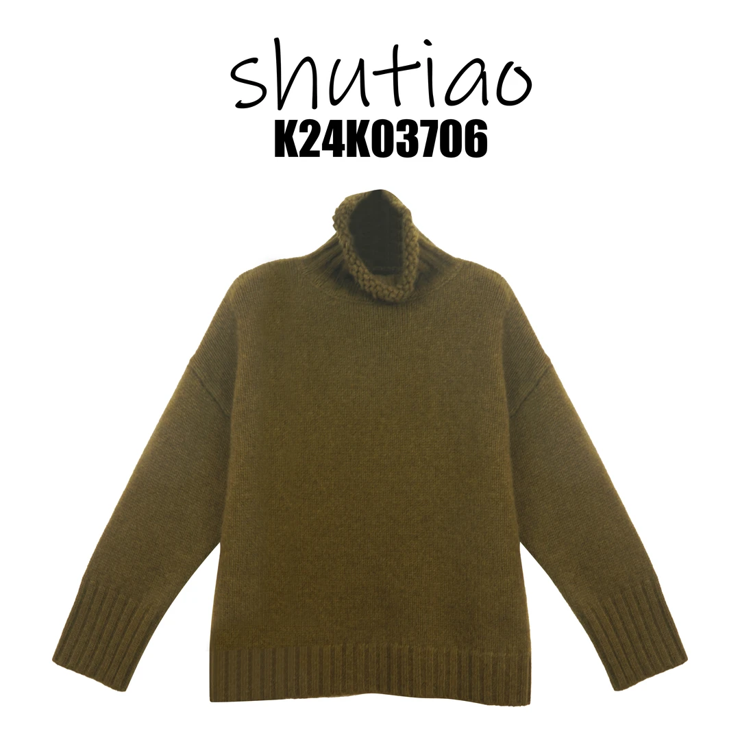 【SHUTIAO】2024秋冬：新款小众设计款毛衣K24K03706