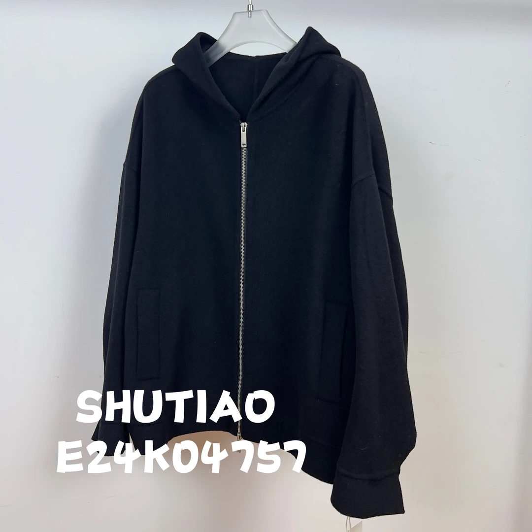 【SHUTIAO】2024秋冬：新款小众设计款外套E24K04757