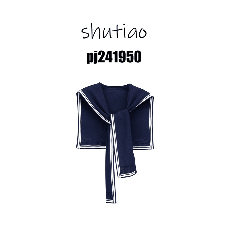 【SHUTIAO】2024夏季：新款小众设计款披肩pj241950