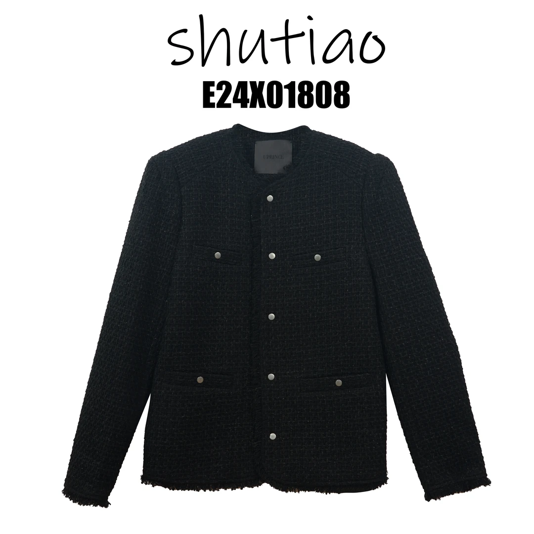 【SHUTIAO】2024秋冬：新款小众设计款外套E24X01808