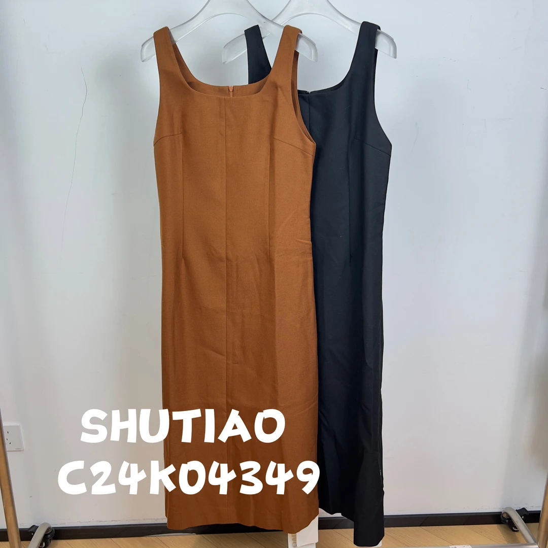 【SHUTIAO】2024秋冬：新款小众设计款连衣裙C24K04349